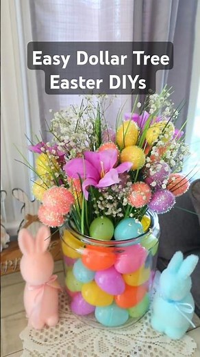 4 Easy Easter DIYs Using Dollar Tree Plastic Eggs | Budget-Friendly Craft Ideas