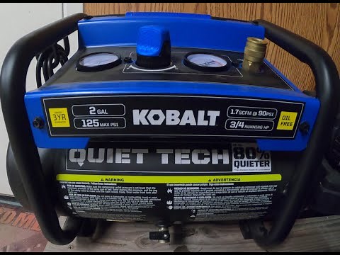 Kobalt Air Compressor Pressure Regulator - Repair