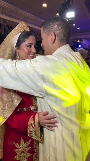 ‏Moroccan bride 🇲🇦 Egyptian groom 🇪🇬