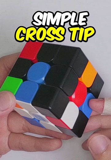 Rubik's Cube Beginner Cross Tutorial | Speedcubing Tips