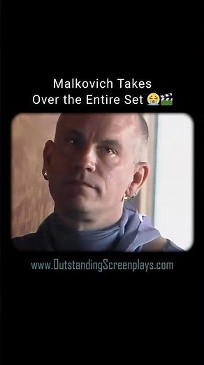 John Malkovich in his element 😂