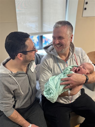 Congratulations to new dad Jon Hansen!