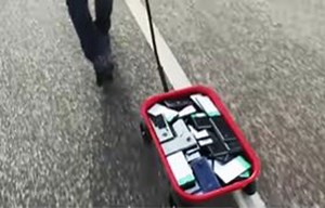 A man walked down a street with 99 phones in a wagon. Google Maps thought it was a traffic jam.