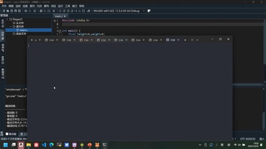 C语言第一课：Hello world，软件操作与基本类型