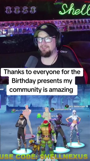 Thanks for the Birthday wishes you all are amazing #Fortnite #epicgames #happybirthday