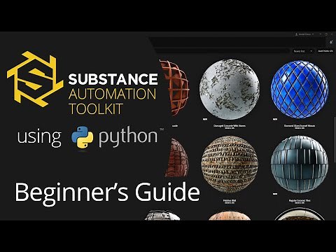 Substance Automation Toolkit beginner's guide using Python