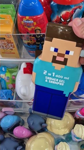 Minecraft steve shampoo