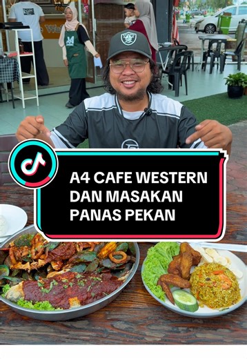 Orang pekan dah try belum makan dekat A4 CAFE ni? sedakk palehh wehh,kuah shellout dia pekat likat jadii sgguh👍🏻🔥 Set moreh dia pun murah amat padanan sgtla 🔥 Masakan panas kawan teringat sgguh ke nasi goreng kambing mmg terangkat🔥✅LULUSS HAHAHAAH. Kedai dia btul2 dekat trafic light bomba peramu sebelah dgn aqua neo carwash👍🏻(search je AFOUR CAFE(A4 CAFE)g deras serbu,sangat digalakkan untuk booking klu dok mmg takdok meja😂🙏🏻 #moreh #shellout #iftar #masakanpanas #pekan
