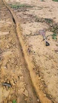 pop up sprinkler install massive trenching