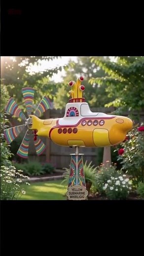 🎁Hot Sale 49% OFF🔥Retro Yellow Submarine Wind Spinner