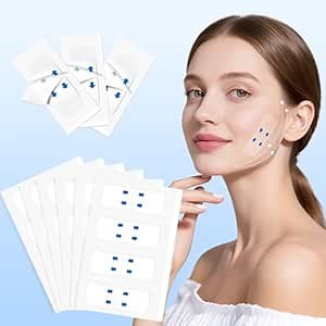 Face Lift Tape Invisible, 152PCS Face Tape Lifting Invisible for Face, Neck, Jowls, Eyes Sagging Skin, Wrinkles and Double Chin, Neck Tape Facelift Tape Skin Tape for Facial Lifter Tape for Makeup