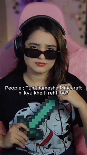 Srishti Mishra on Instagram: "Minecraft Paglu 🤭 . . . . . . . . #trend #minecraftreels #trending #khayaal #fyp #mcfleet #explore #srishtiplayz #minecraftersonly #instagram #instagramreels #reels #foryou #trending #minecraft #fypyyyyyyyyyyyyyyyyyyyyyyyyyyyyyyyyyyyyyyyyyyyyyyyyyyyyyyyyyyyyyyyyyyyyyyyyyyyyyyyyyyyyyyyyyyyyyyyy #reelitfeelit❤️❤️ #reelsinstagram😍 #trendingreels♥️ #explorepage #viral #viralreels❤️ #reelsvibes❤️❤️"