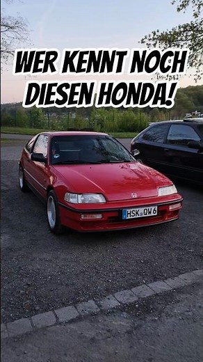 An absolute gem, Honda CRX #classiccar #modernclassic #honda #crx #jdm
