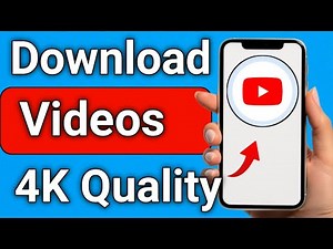 How to Download YouTube Videos HD Or 4k Quality