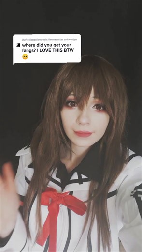 Vampire Fangs Cosplay Transformation