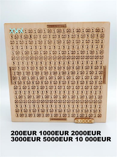 Personalized Wooden Coin Bank: Interactive Savings Challenge Box - Etsy