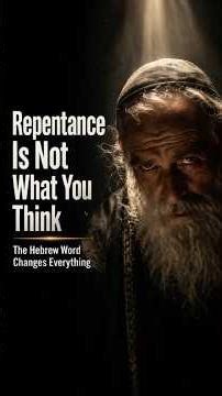The Bible Doesn't Say What You Think About Repentance
