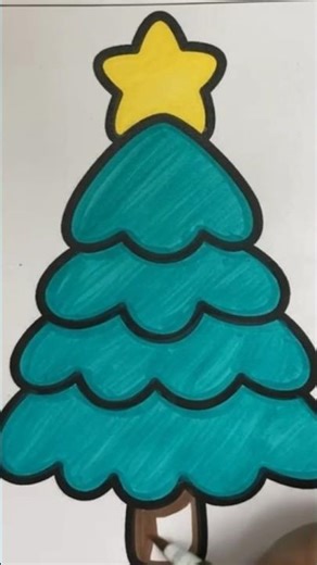 🎄Super Satisfying Christmas Tree Coloring 🎄♥️❤