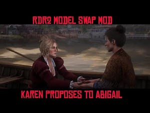 Karen Proposes to Abigail: Red Dead Redemption 2 Model Swap Modding Fun