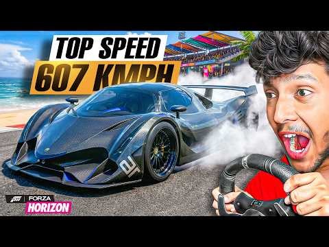 THIS CAR IS MORE FASTER THEN JESKO! 😱 {697+ KMPH} Forza Horizon 5 | LOGITECH G29