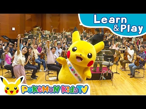 Pikachu Club! Visiting an Orchestra | Learn & Play with Pokémon | Pokémon Kids TV​