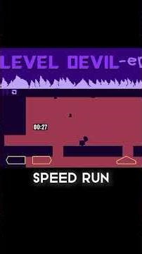 Level—Devil-er last level speed run.