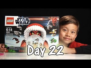Day 22 LEGO STAR WARS Advent Calendar 2012 Review Set 9509 - Stop Motion & FREE CODE