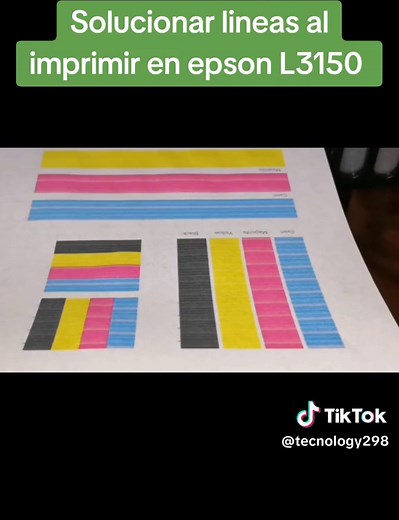 Cómo solucionar rayas al imprimir en impresoras Epson