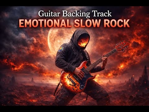 Slow Rock Backing Track - Betrayed & Broken | G Major