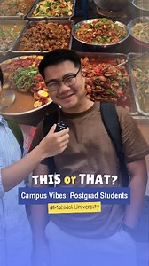 💬 This or That Challenge Postgraduate Edition 🎓✨ Campus vibes from Mahidol University 🌟 Which one are you? 👀 #ThisOrThat #PostgradLife #MahidolUniversity #MUGR | Faculty of Graduate Studies, Mahidol University