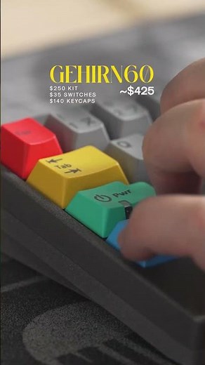 Custom keyboards from least to most expensive 😈