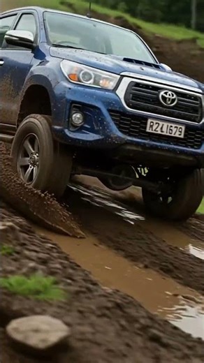 Toyota Hilux Off-Road Power | Extreme 4x4 Mud & Climb #toyotahilux #hilux4x4 #offroadpower