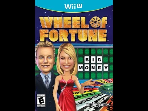 Nintendo Wii U Wheel of Fortune ORIGINAL RUN Game #14
