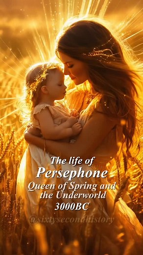 Sixtysecondhistory on Instagram: "🌺 The life of Persephone - Queen of spring and the underworld #evolution #historytok #persephone #greekgods #greekmythology #mythology #ancientgreece"