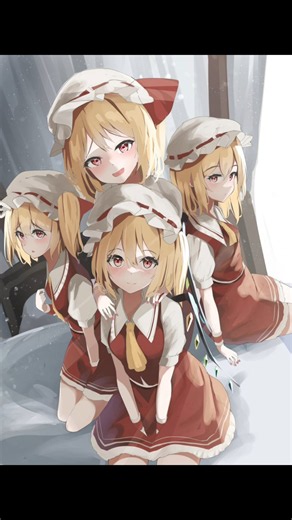 [Touhou 6 Remake] Easiest Flandre Scarlet Spell Card in Touhou | #touhou #gaming #fyp