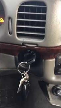How to bypass security system in 2004 Chevy Impala (easy)