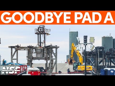 Suborbital Pad A Scrapping Begins | SpaceX Boca Chica