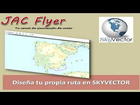 Crea tu ruta fácilmente en SKYVECTOR. | Tutorial básico