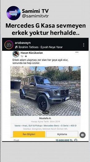 Erkeklerin En Sevdiği Araba Modeli - Mercedes G Kasa #mercedes #mercedesg #keşfet #aboneol #öneçıkar
