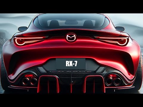 ２０２６年 マツダ 新型 RX-７復活、ロータリー・スポーツカー公開へ！1.6L直噴自然吸気エンジンにSKYACTIV-R搭載！