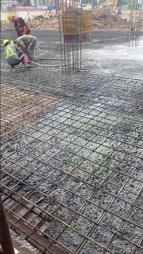 See The Magic Of Pouring Concrete Up Close!