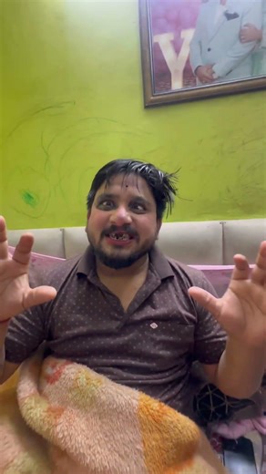 Beti n kiya papa k bhoot wala makeup 👻 💄 #youtubeshorts