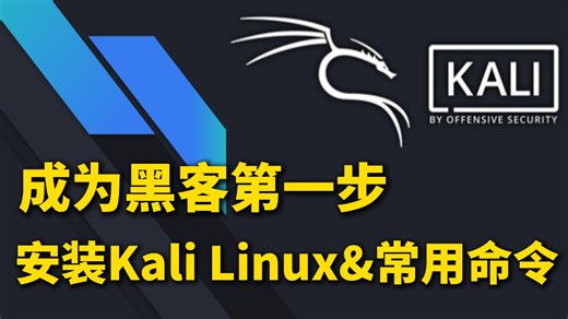 【黑客技术】成为黑客第一步，把Kali Linux装进电脑，并学会常用命令！（网络安全|信息安全）