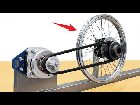 SECRET! A washing machine motor + motorcycle wheel create a million-dollar idea for Americans!