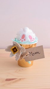 💜 Could this be the cutest Easter craft ever?! 💜 This bunny cup is perfect for storing little Easter treats and really is simply gorgeous! 🐰 SAVE VIDEO TO MAKE LATER! Project by @mummy_and_mason 🧡 #easterbunny #eastercrafts #eastercraft #pompoms | Baker Ross