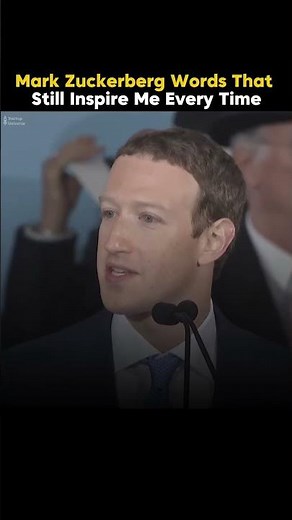 Zuckerberg’s Timeless Speech💪💯#inspiration #motivation #meta