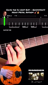 Feel the raw power of Rammstein with the Du Hast riff that defined industrial metal! This chugging, high-energy riff is perfect for metalheads ready to dominate their guitar. Follow the tabs and lock in that tight, aggressive rhythm that makes this riff legendary. Turn up the volume and bring the heat—let’s go full Rammstein! ⚡🎶 #duhast #rammstein #guitartabs | Kimchi Boyo Plays Guitar