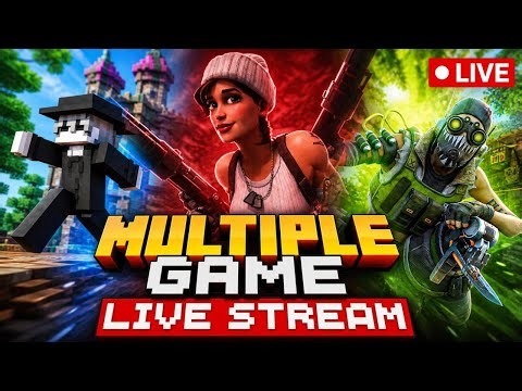 Multiple Game Stream | Bedwars, Fortnite, Apoex Legends | Talking | Chill