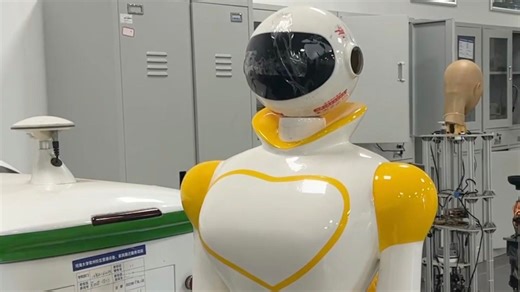 8.8K views · 46 reactions | Chinese researchers have developed a new algorithm that enhances humanoid robots' ability to generate realistic facial expressions, improving their "emotional intelligence." This breakthrough paves the way for more natural human-robot interactions. | China Xinhua Sci-Tech | Facebook