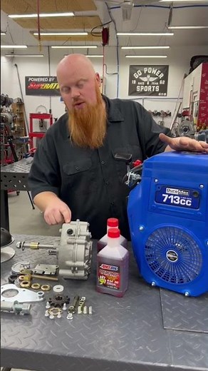 Golf Cart Engine Swap w. Reverse Gearbox